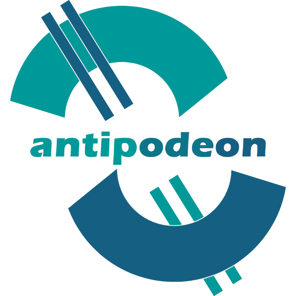 Antipodeon Brand Logo designed by Pilote Media